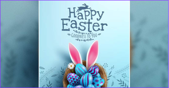 Happy Easter Sunday Clip-art 2025